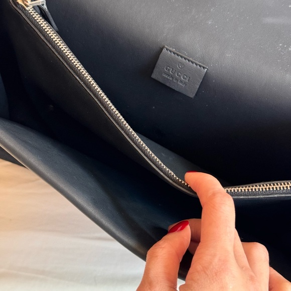 Gucci Medium Dionysus Black Suede Leather Bag - Picture 6 of 7